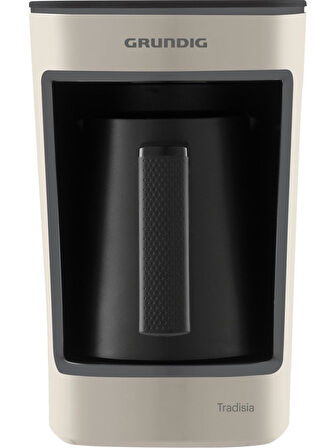 Grundig Türk Kahve Makinesi 5 Fincan Kapasitesi Krem