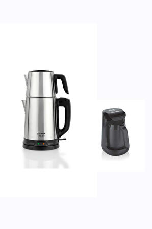 Schafer Paslanmaz Çelik Çay Makinesi ve Schafer Kahve Makinesi