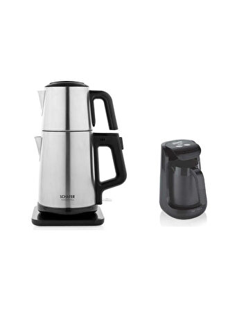 Schafer Çelik Çay Makinesi Ve Schafer Türk Kahve Makinesi
