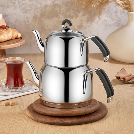 Lotus Orta Çaydanlık – Şık, Dayanıklı ve Ergonomik Tasarım