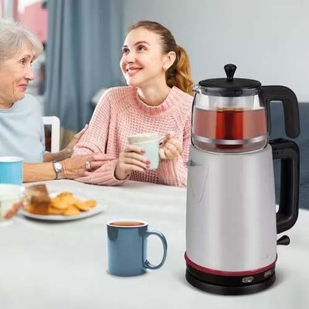 Dem Elektrikli Çelik Çay Makinesi - 2200 W Gold Mas ter