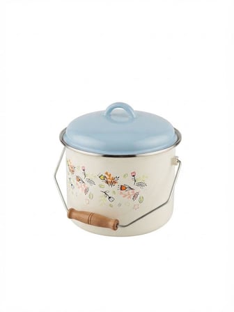 Cemre Emaye Bakraç Yoğurt Tenceresi 22 CM 5 Litre