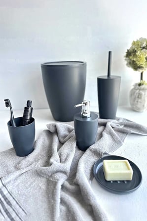 Pure 5li Banyo Seti Gri Renk 