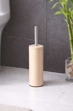 Cigo Wc Tuvalet Fırçası Bej Renk Metal