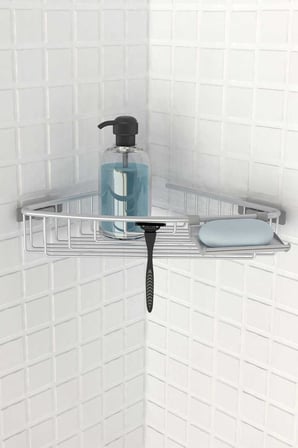 Paloma Tekli Alüminyum Banyo Rafı – Paslanmaz ve Fonksiyonel Çözüm