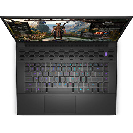 Dell Alienware M16 R1 Intel Core I7-13700HX 96GB Ddr5 512GB SSD RTX4070 8gb 16 Inç 165Hz Qhd+  3ms Windows 11 Home Gaming Laptop AWM16I7X70WH13 + Zetta Çanta