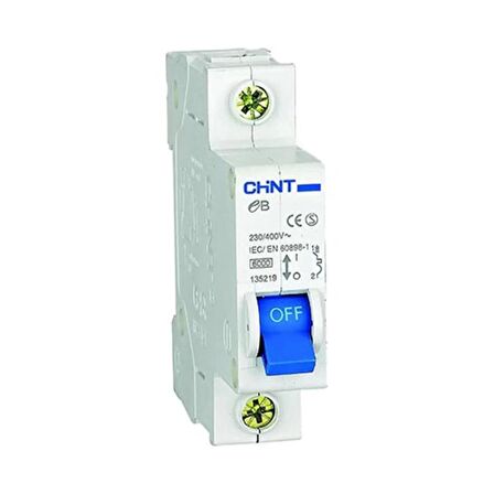 CHINT MONOFAZE OTOMATİK SİGORTA 1P B 10A 6KA