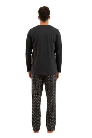 Arnetta Erkek Lacivert Pijama Takımı 3821-S 