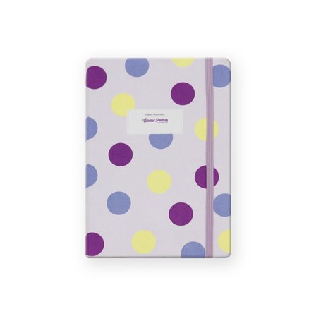Victoria's Journals Tendy Polka Dots 9X14Cm 80 Yaprak Bloknot Not Defteri Noktalı 80 Gram