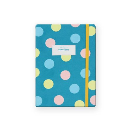 Victoria's Journals Tendy Polka Dots 9X14Cm 80 Yaprak Bloknot Not Defteri Noktalı 80 Gram