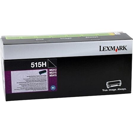 Lexmark 515H MS312-MS415 Spot Orjinal Toner (51F5H00)(5.000 Sayfa)