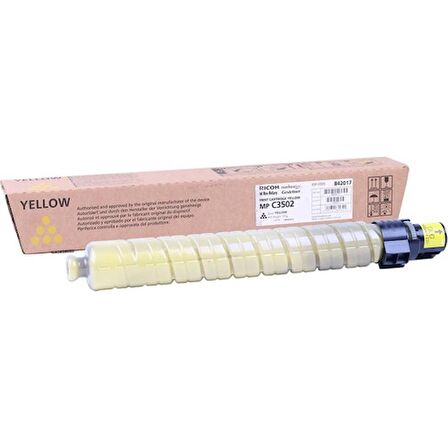 Ricoh MP-C 3002-3502 Sarı Spot Orjinal Toner (842017)