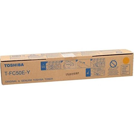 Toshiba T-FC50EY Sarı Spot Orjinal Toner E-Studio 2555c-3055c-3555c-5055c (33.6k)