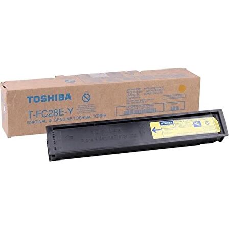 Toshiba T-FC28EY Sarı Spot Orjinal Toner E-Studio 2820C-2830C-3520C-3530C-2330C