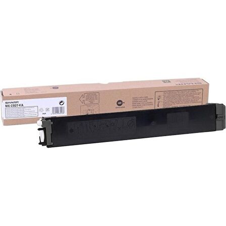 Sharp MX-23GTBA Siyah Spot Orjinal Toner MX-2010-2310-2614-3111-2314-3114