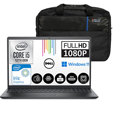 Dell Vostro 3520 Intel Core I5-1235U 32GB 512GB SSD 15.6" Fhd Windows 11 Pro Taşınabilir Bilgisayar N1235VN3520EMEAWP10 + Zetta Çanta