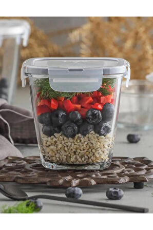 Fresco Tekli Dikey Saklama Kabı 700 Cc