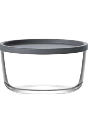 Nemostore Round Saklama Kabı 1490 Cc Antrasit