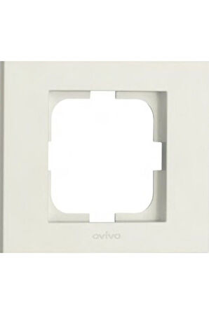 4 Adet Grano Beyaz Tekli Çerçeve 4'lü Paket / Set