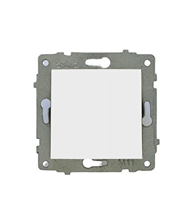 12 Adet Ovivo Grano Beyaz Tekli AnahtarÇERÇEVE HARİÇTİR