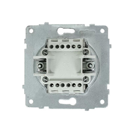 12 Adet Ovivo Grano Beyaz Tekli AnahtarÇERÇEVE HARİÇTİR