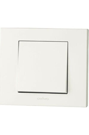 20 Adet Ovivo Grano Beyaz Anahtar Çerçeve Dahildir