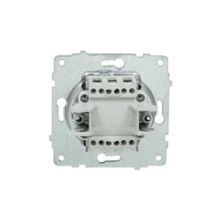 20 Adet Ovivo Grano Beyaz Zil Anahtarı Light ÇERÇEVE HARİÇTİR