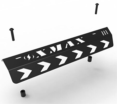 Yamaha Xmax 250 Egzoz Koruma Sacı Lazer Kesim 2014-2017 Uyumlu -Arasmoto