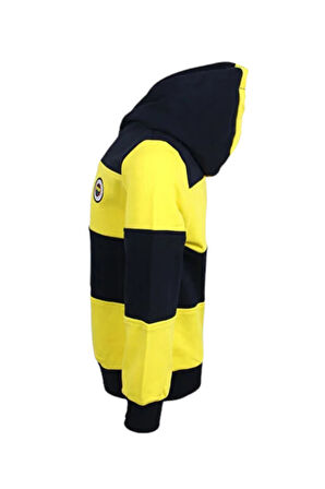 Fenerbahçe ÇOCUK TRIBUN SARI LACİVERT ŞERİTLİ SWEAT