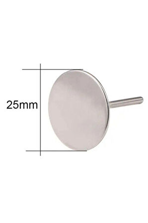 Pododisk Çelik Başlık - 25 Mm Elektrikli Tırnak Törpüsü Uç Başlığı - Pedikür Ponza Diski