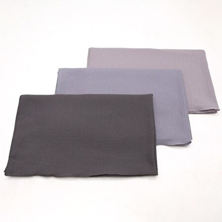 Alcanavm Levidor 3'lü Naturel Cazz Şal 1698753246959