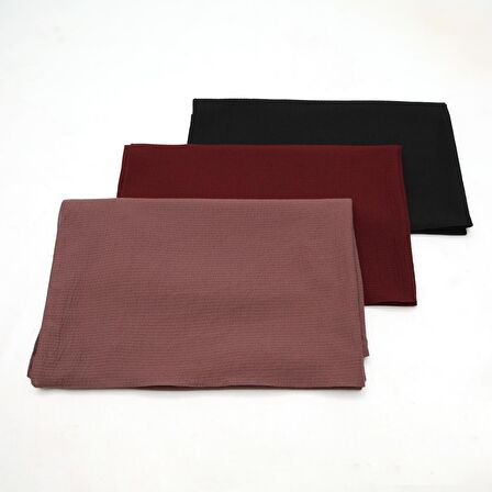 Alcanavm Levidor 3'lü Naturel Cazz Şal 1698753246959