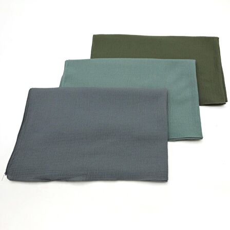 Alcanavm Levidor 3'lü Naturel Cazz Şal 1698753246959