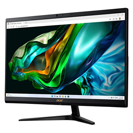 Acer Aspire C24-1800 Intel Core I5 1335U 24GB 256GB SSD Freedos 23.8" Fullhd LED 250NITS All In One Bilgisayar DQBKMEM006F06  + Zetta Flash Bellek