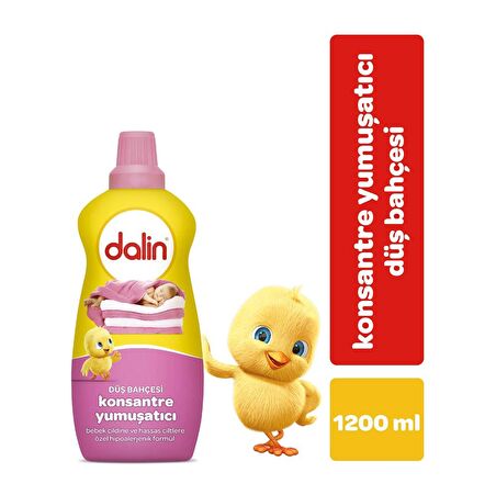 Dalin Yumuşatıcı Konsantre Düş Bahçesi 1200 Ml 2 x 50:100 Yıkama