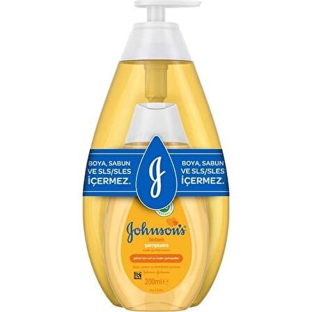 Johnson's Baby Şampuan 750+200 Ml x 2 Adet