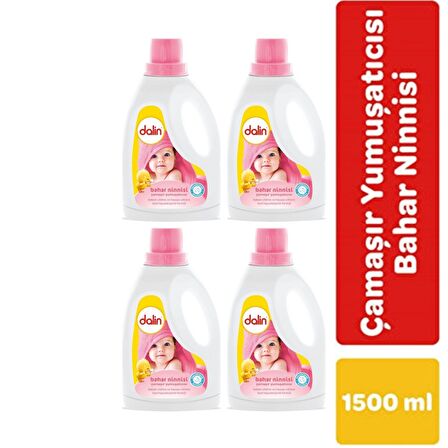 Dalin Bahar Ninnisi Çamaşır Yumuşatıcısı 4 x 1,5Lt