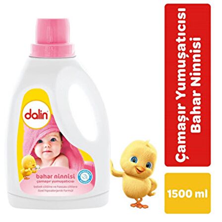 Dalin Bahar Ninnisi Çamaşır Yumuşatıcısı 4 x 1,5Lt