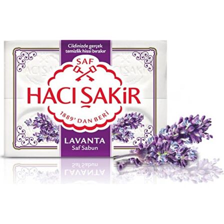 Hacı Şakir Banyo Sabunu Lavanta 3 X 600 Gr