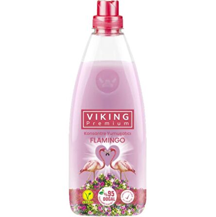 Viking Organik Beyazlar ve Renkliler İçin Konsantre Yumuşatıcı 4 x 1200 ml Yıkama