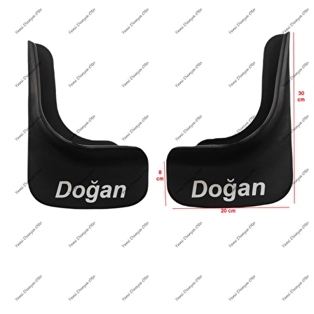 Tofaş Doğan Uyumlu 2'li Paçalık Çamurluk Tozluk TFS1UZ901