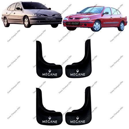 Renault Megane 1 1995-2002 4lü Paçalık, Çamurluk, Tozluk REN1UX007