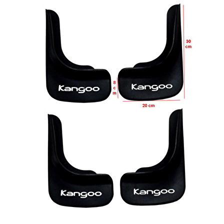 Renault Kangoo 4'lü Ön ve Arka Paçalık Çamurluk Tozluk REN1UX029