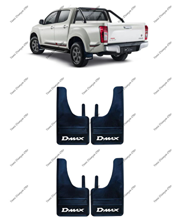 Isuzu D-MAX 4lü Paçalık, Çamurluk, Tozluk ISZ1PX001