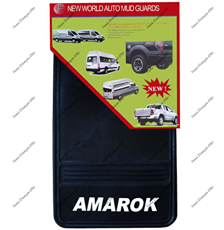 Volkswagen Amarok 4lü Paçalık Çamurluk Tozluk VW1PX037