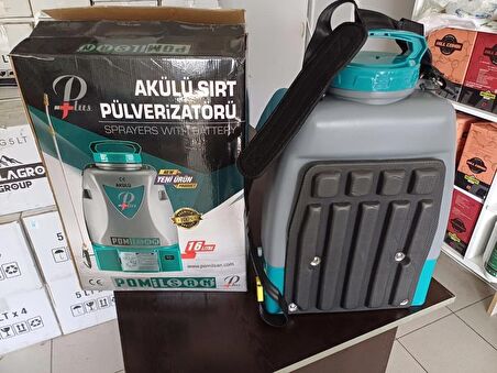 ŞARJLI 16 LT PLUS Akülü İlaçlama Pompası