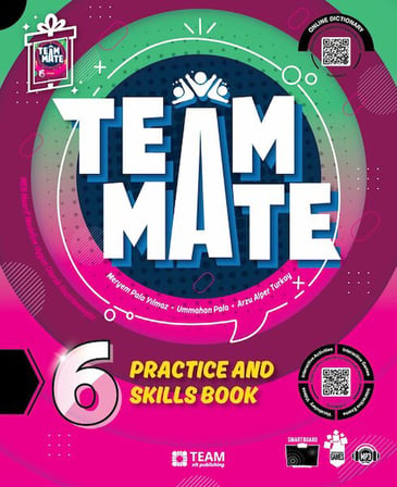 6.Sınıf Team Mate Practice Book + Combo (Metematik Yaprak Test hediyeli)