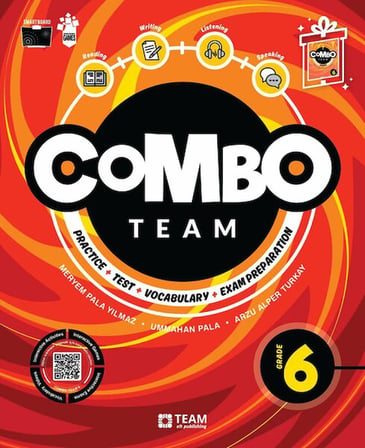 6.Sınıf Team Mate Practice Book + Combo (Metematik Yaprak Test hediyeli)