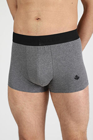 Adam Boxes Boxer Trunk Neo-Cosy 
3'lü Paket - Siyah, Antrasit