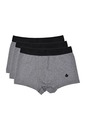 Adam Boxes Boxer Trunk Neo-Cosy 
3'lü Paket - Antrasit